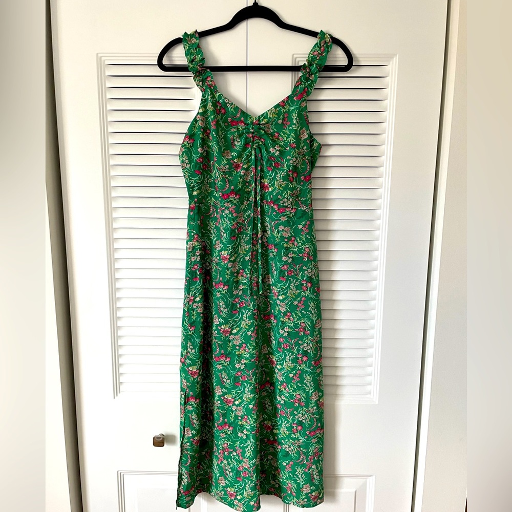 Lucy Paris XS Printed Midi Dress